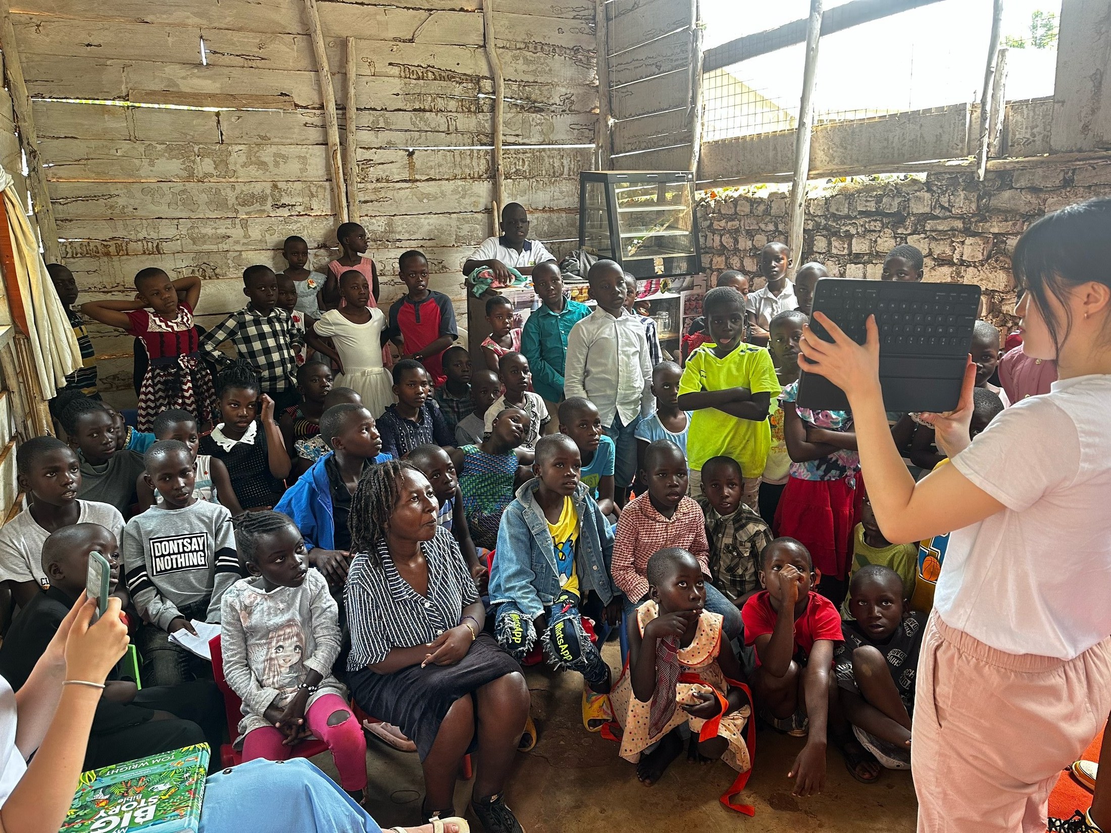 Children and All Nations Church ministry team in Uganda